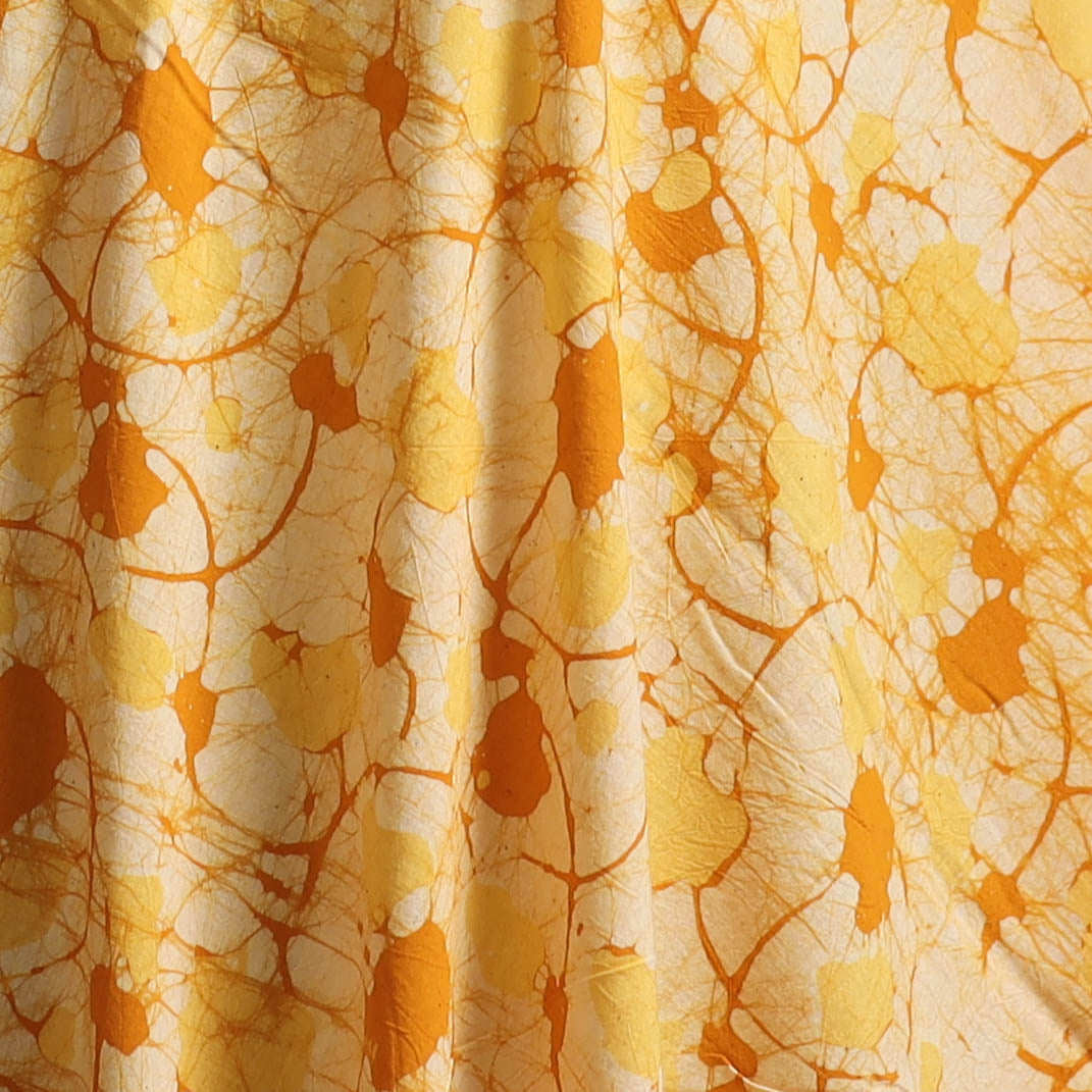 Hand Block Batik Print Cotton Fabric 38