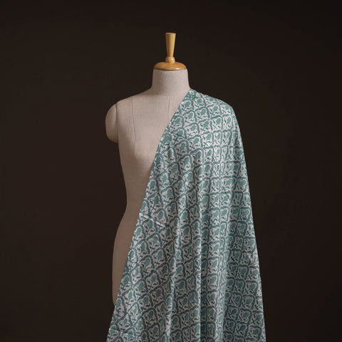 Hand Block Batik Print Cotton Fabric 39