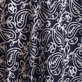 Hand Block Batik Print Cotton Fabric 03
