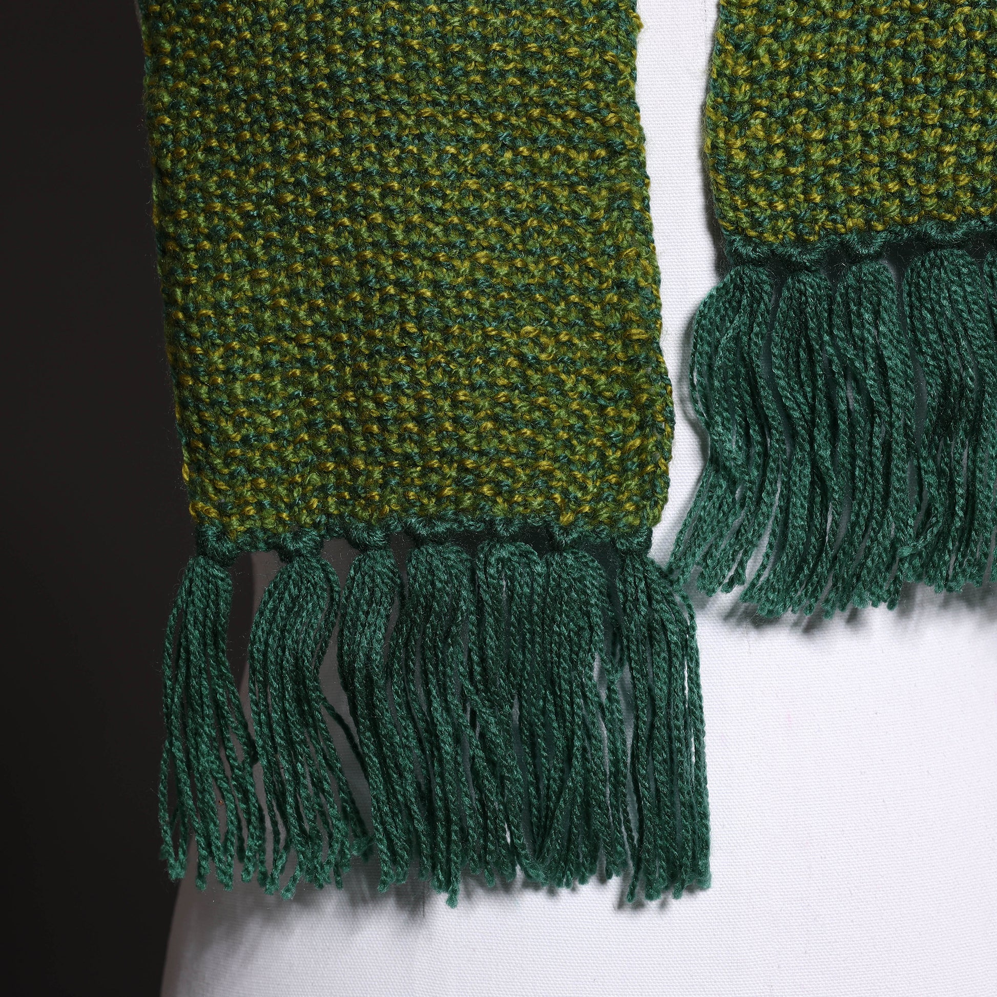 Hand-Knitted Woolen Muffler