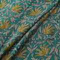 Sanganeri Floral Hand Block Print Modal Silk Fabric 05