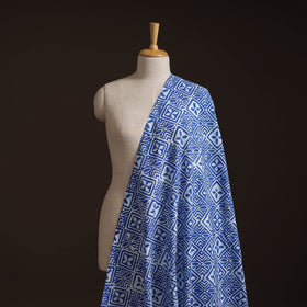 Hand Block Batik Print Cotton Fabric 07