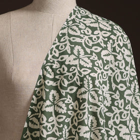 Hand Block Batik Print Cotton Fabric 09