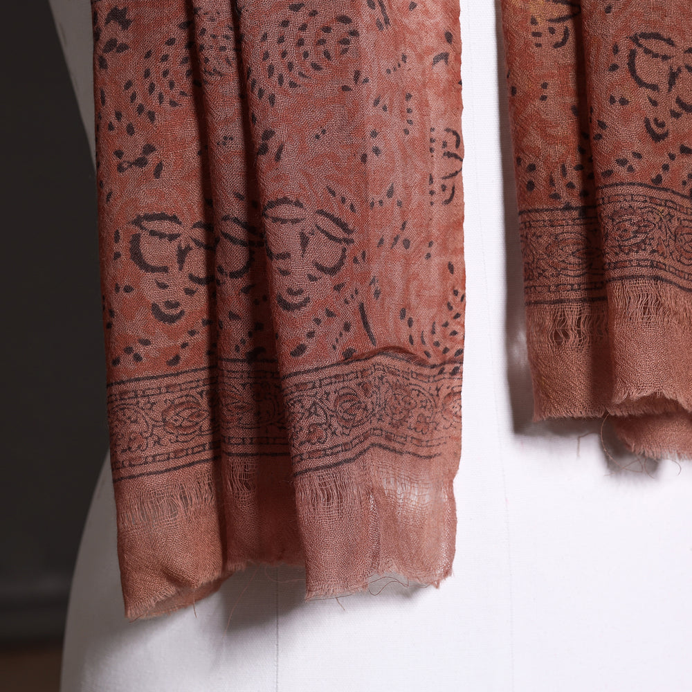 kalamkari woolen stole