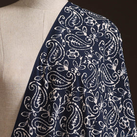 Hand Block Batik Print Cotton Fabric 11