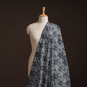 Hand Block Batik Print Cotton Fabric 14