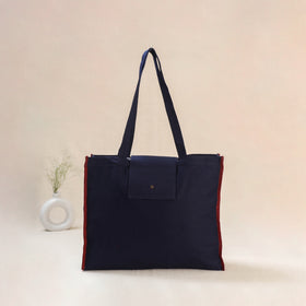 Blue - Srikalahasti Handpainted Kalamkari Shoulder Bag 61