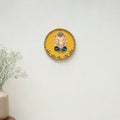 Ganesha - handpainted clay art wall frame 10 - handcrafted