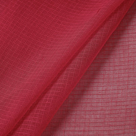 Buy Finest Quality Red Kota Doria Fabrics Online in India