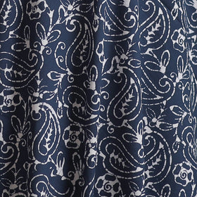 Hand Block Batik Print Cotton Fabric 16