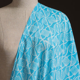 Hand Block Batik Print Cotton Fabric 15