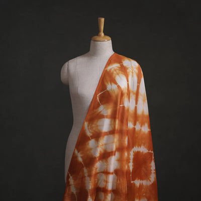 Shibori Tie-Dye Chanderi Silk Fabric 05