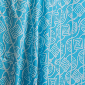 Hand Block Batik Print Cotton Fabric 15
