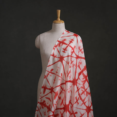 Shibori Tie-Dye Chanderi Silk Fabric 07