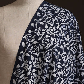 Hand Block Batik Print Cotton Fabric 17