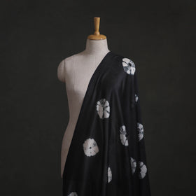Shibori Tie-Dye Chanderi Silk Fabric 09