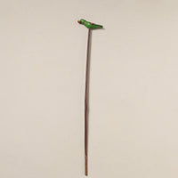 Hand-Carved Wooden Home Decor Bird Stick 09