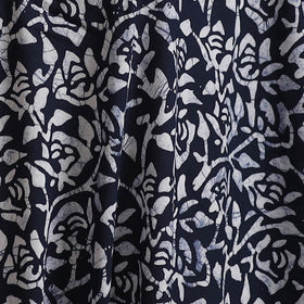 Hand Block Batik Print Cotton Fabric 17