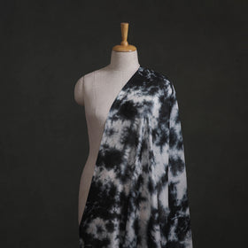 Shibori Tie-Dye Chanderi Silk Fabric 10