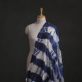 Shibori Tie-Dye Chanderi Silk Fabric 14