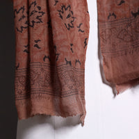 kalamkari woolen stole