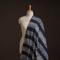 Hand Block Batik Print Cotton Fabric 21