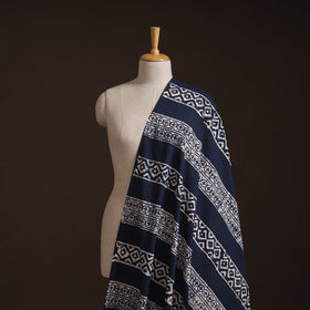Hand Block Batik Print Cotton Fabric 21