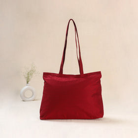 Red - Srikalahasti Kalamkari Handpainted Shoulder Bag 07
