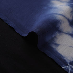 Shibori Tie-Dye Chanderi Silk Fabric 15