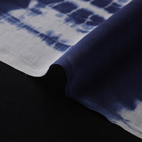 Shibori Tie-Dye Chanderi Silk Fabric 14