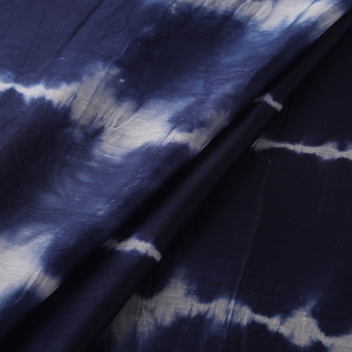 Shibori Tie-Dye Chanderi Silk Fabric 13