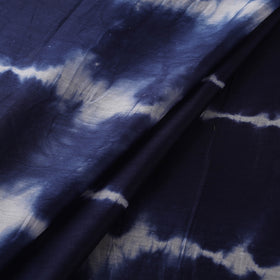 Shibori Tie-Dye Chanderi Silk Fabric 13
