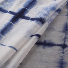 Shibori Tie-Dye Chanderi Silk Fabric 12