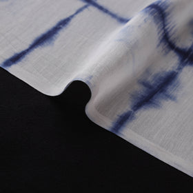 Shibori Tie-Dye Chanderi Silk Fabric 12
