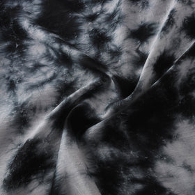 Shibori Tie-Dye Chanderi Silk Fabric 10