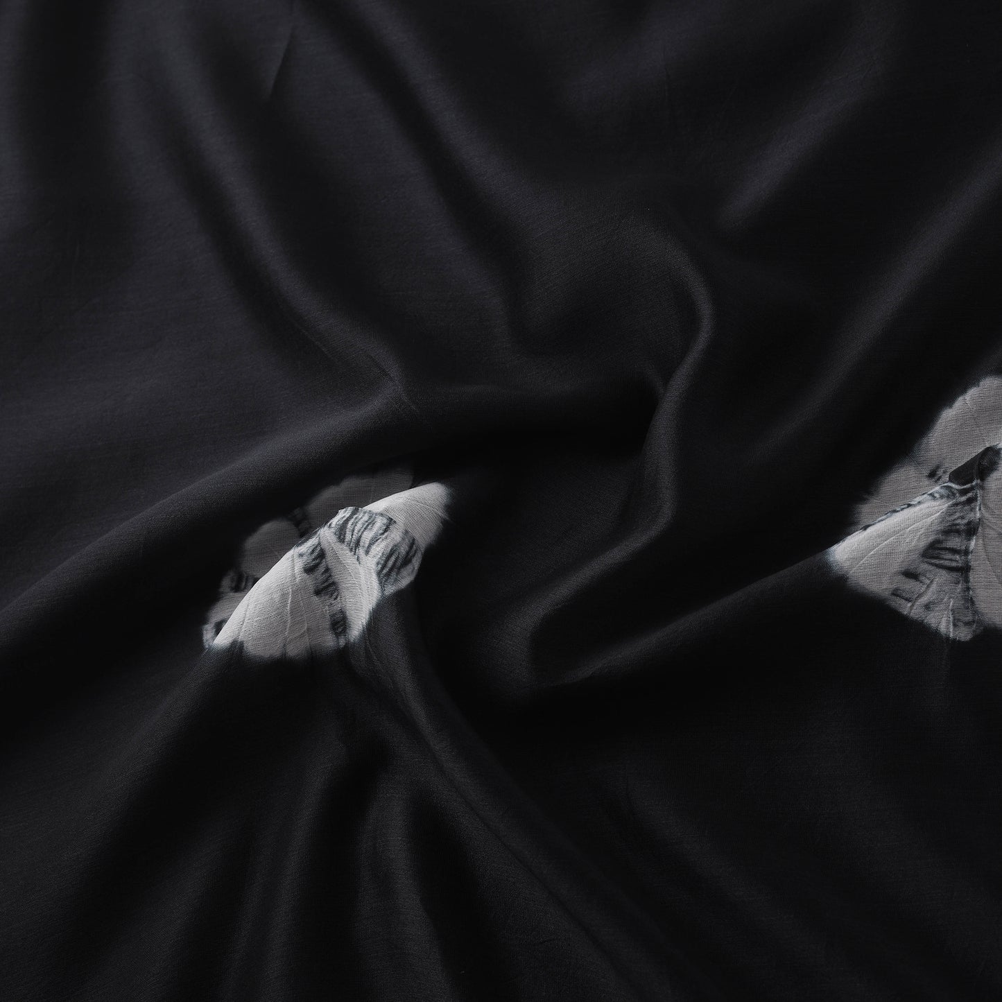 Shibori Tie-Dye Chanderi Silk Fabric 09