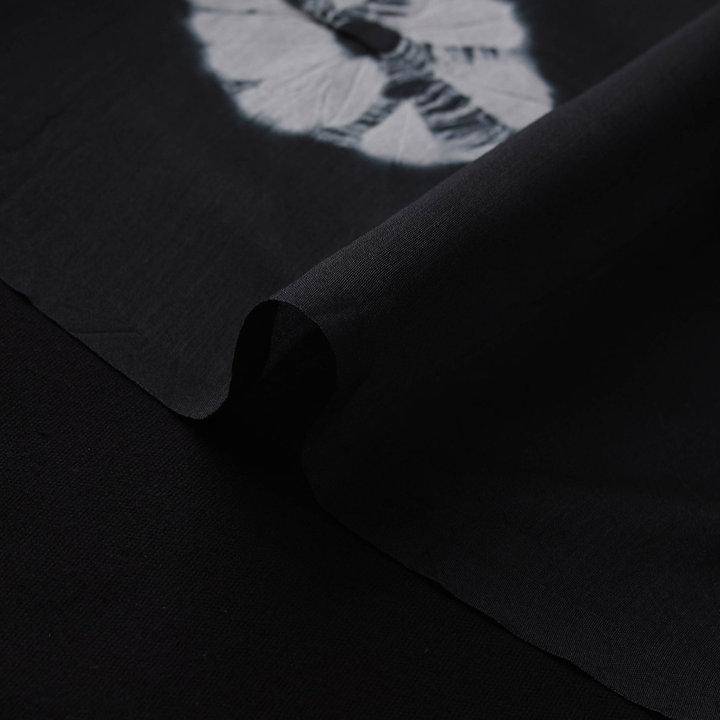 Shibori Tie-Dye Chanderi Silk Fabric 09