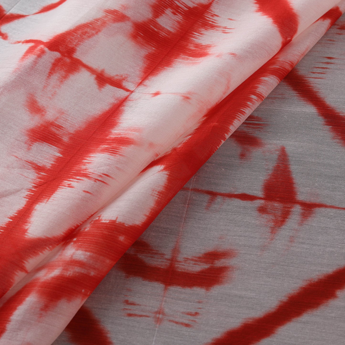 Shibori Tie-Dye Chanderi Silk Fabric 07
