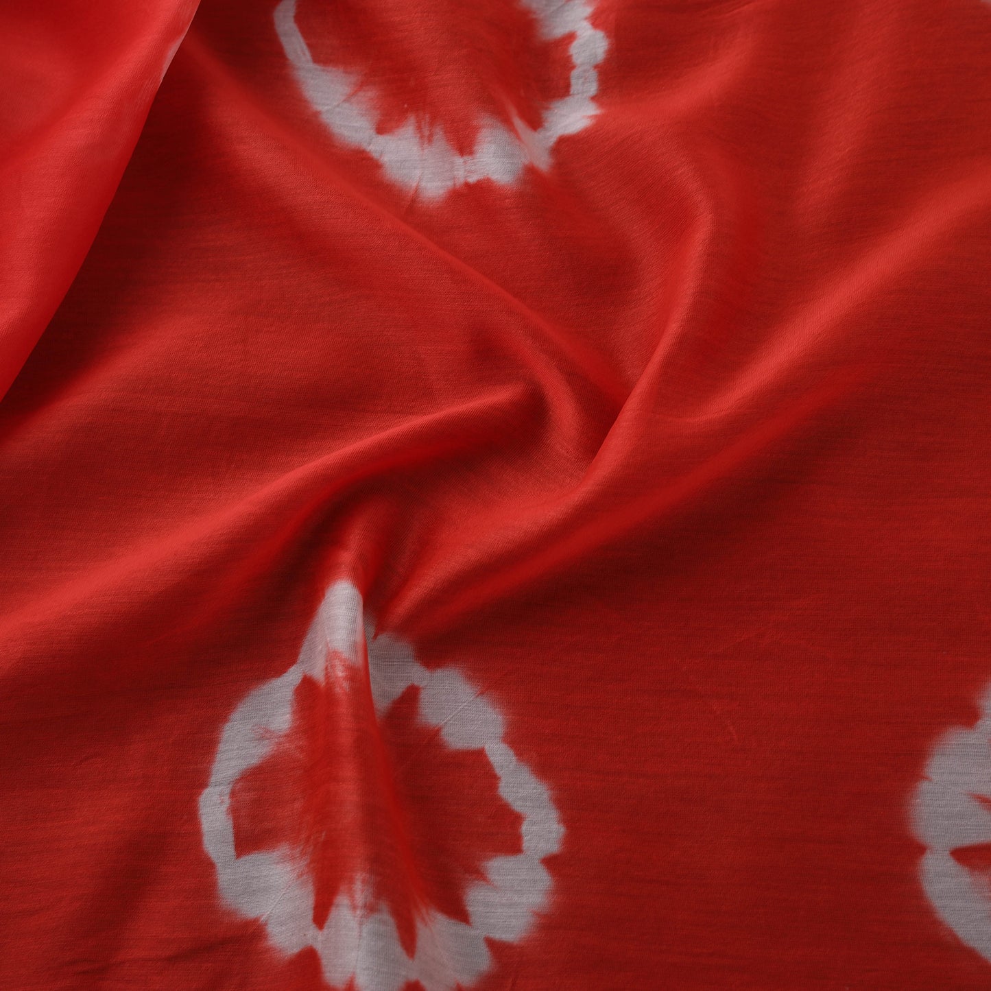 Shibori Tie-Dye Chanderi Silk Fabric 04