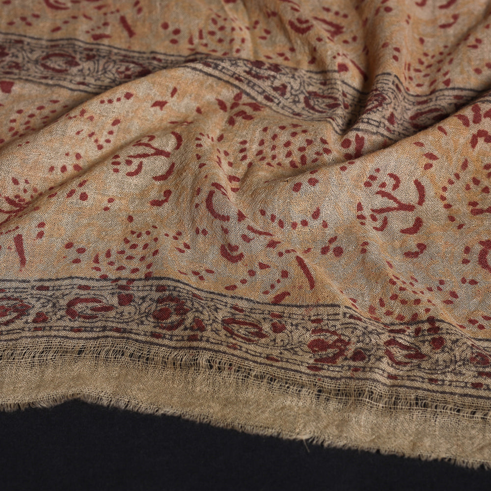 kalamkari woolen stole