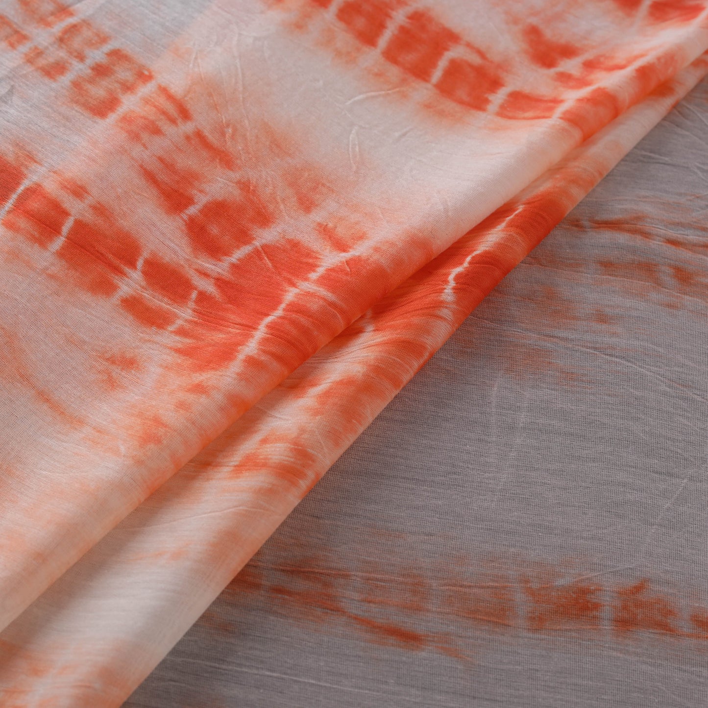 Shibori Tie-Dye Chanderi Silk Fabric 03