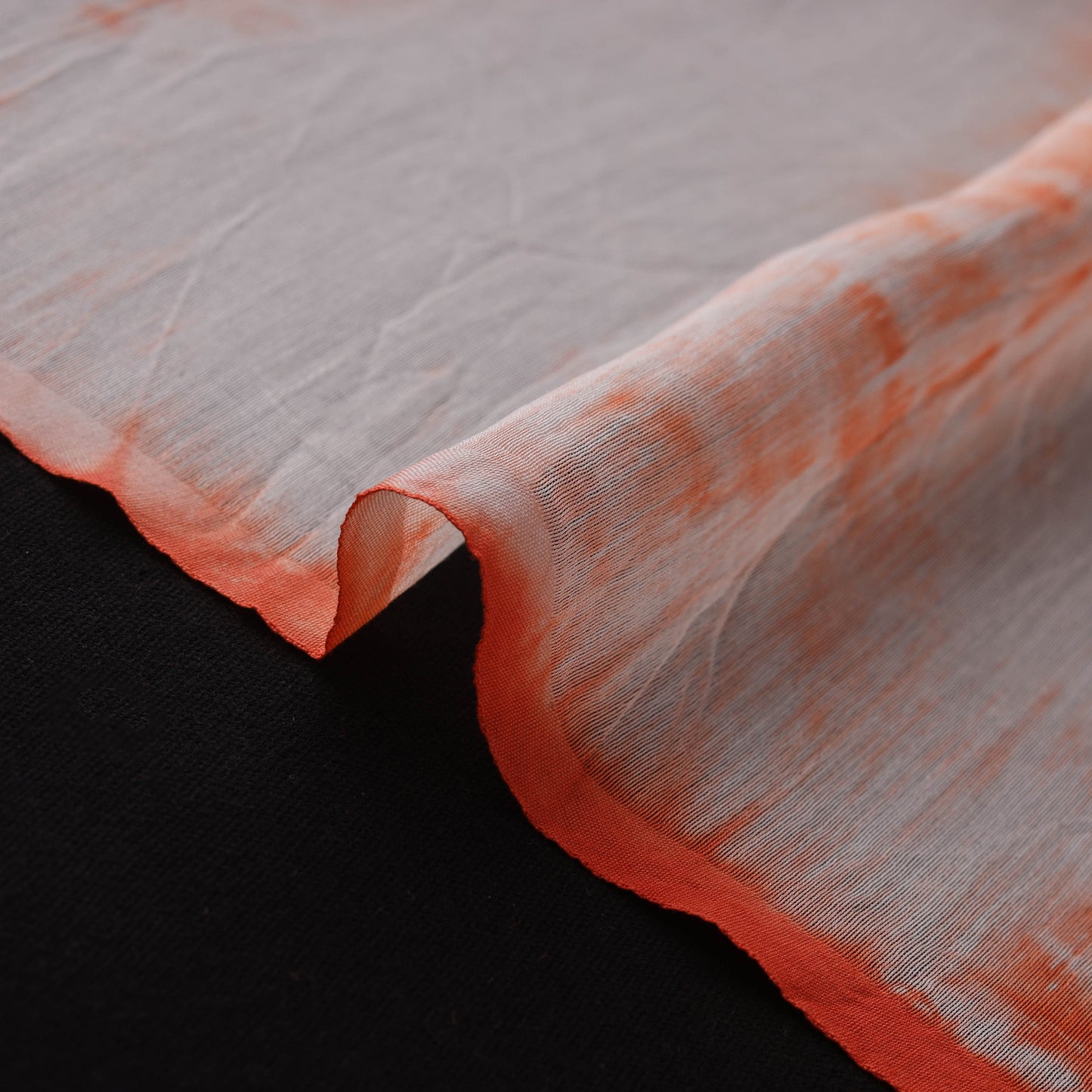 Shibori Tie-Dye Chanderi Silk Fabric 03