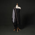 Pochampally Ikat Woven 2pc Cotton Unstitched Dress Material Kurta Set with Jewellery 22