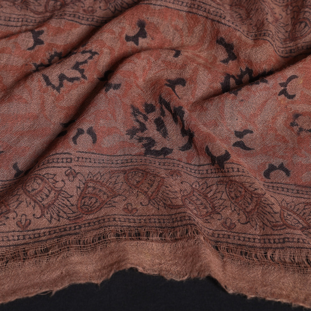 kalamkari woolen stole