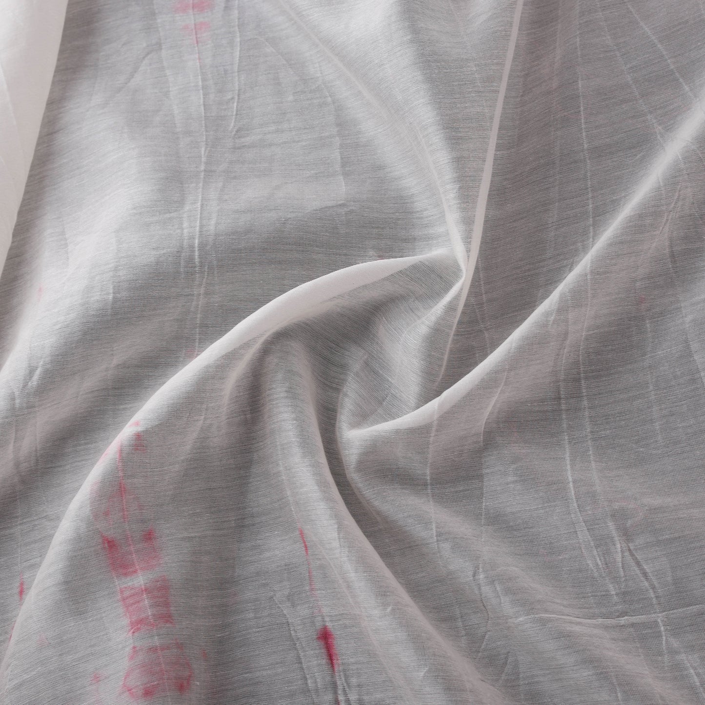 Shibori Tie-Dye Chanderi Silk Fabric 01
