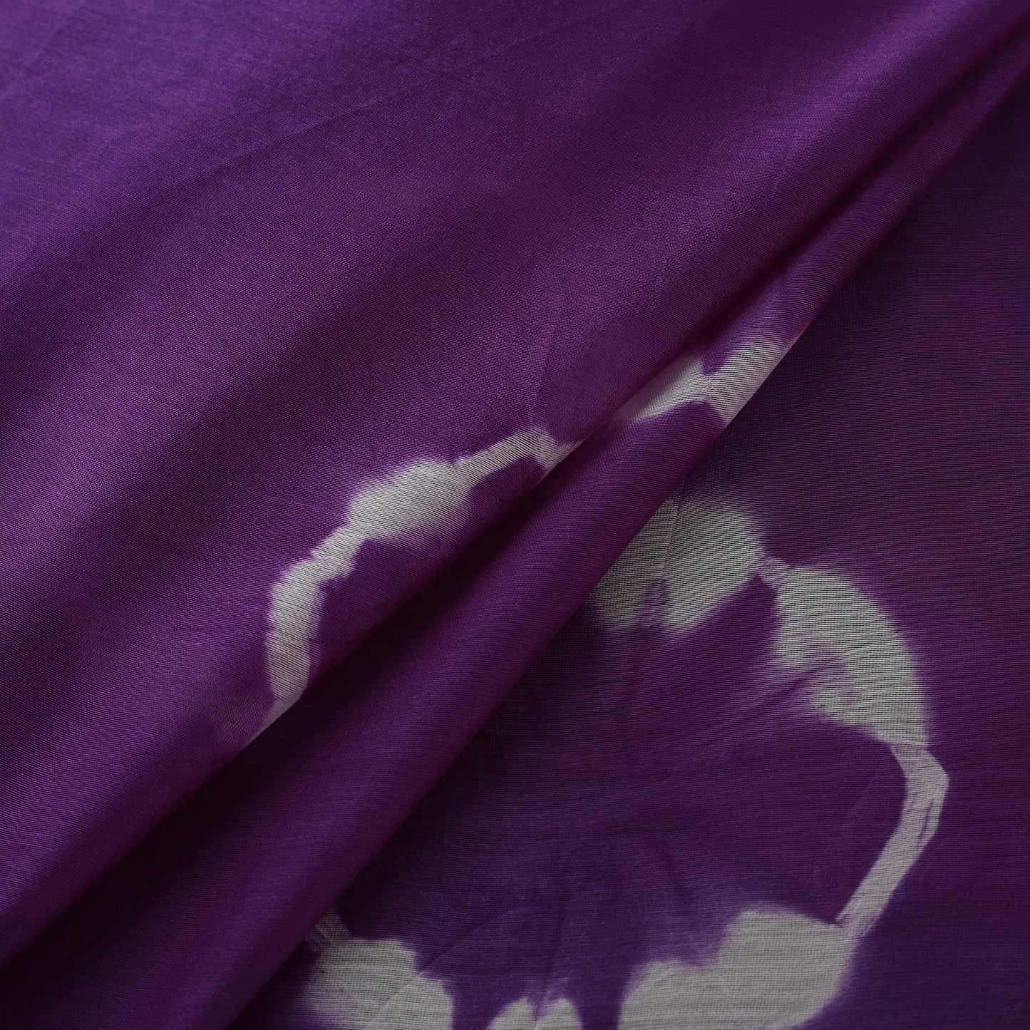 Shibori Tie-Dye Chanderi Silk Fabric 08