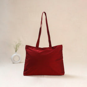 Red - Srikalahasti Kalamkari Handpainted Shoulder Bag 09