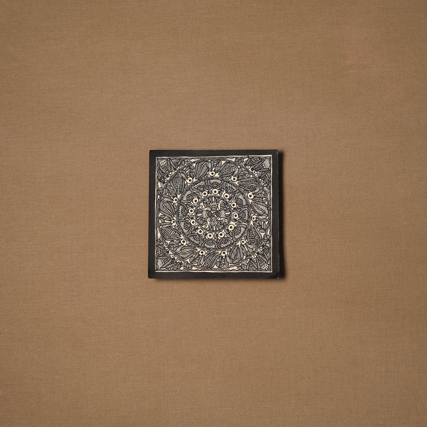 Traditional handpainted madhubani painting by hira devi (6