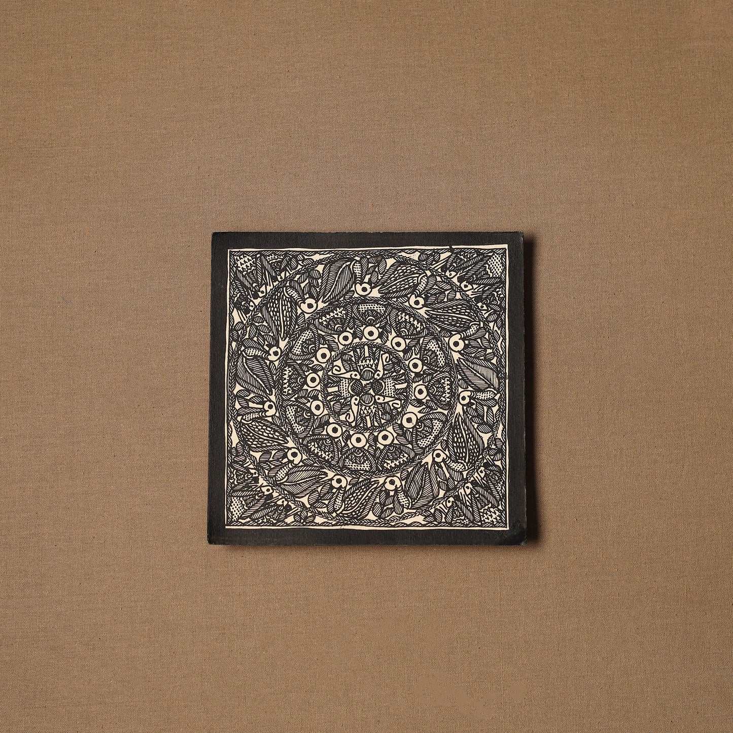 Traditional handpainted madhubani painting by hira devi (6