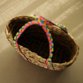 Eco-Friendly Handwoven Water Hyacinth Handbag for Women